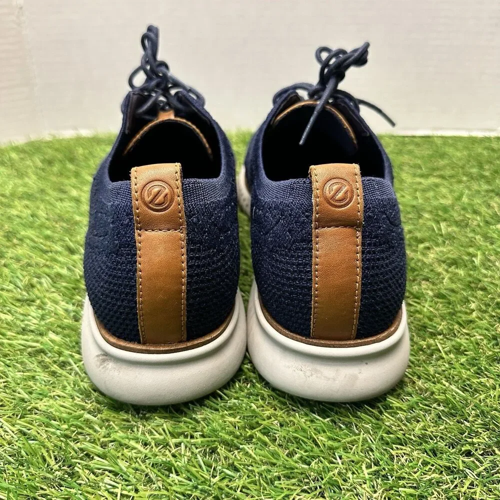 Cole Haan ZeroGrand Stitchlite Mens Size 12M C27569 Marine Blue Casual Oxfords